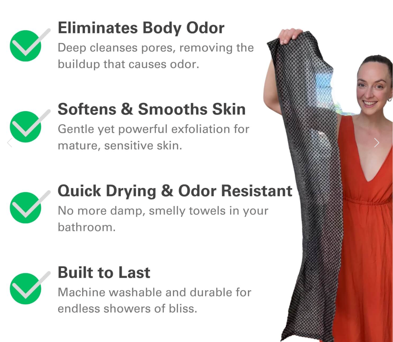 Japanese Exfoliating Towel